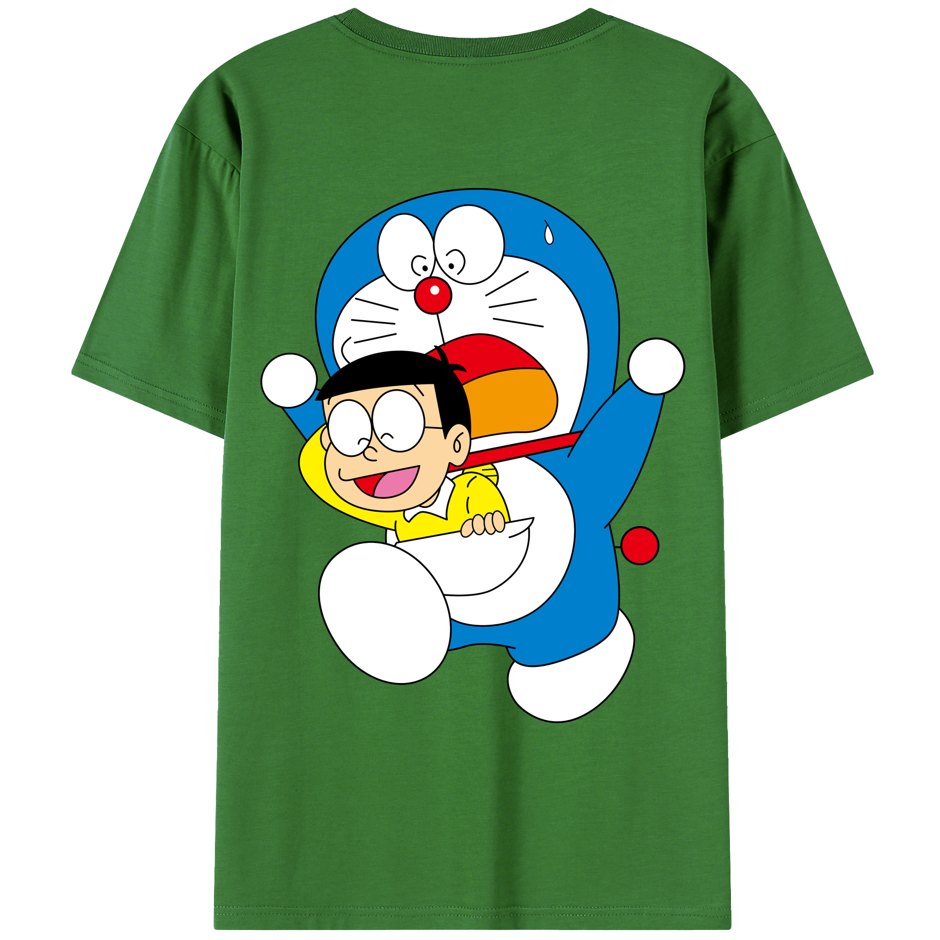 （画像用） ドラえもん Doraemon レディース半袖Tシャツ(バックプリント)